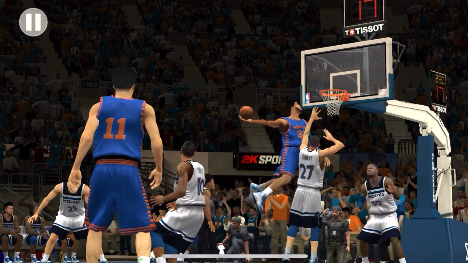 豪门对决！NBA2K上演世纪大战